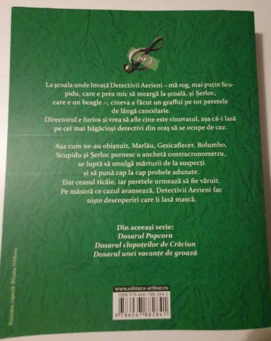 Carte - Dosarul Graffiti(al patrulea caz al Detectivilor Aerieni)