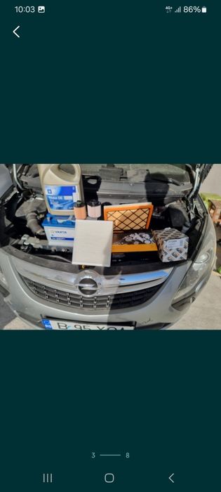 Opel Zafira 7 locuri