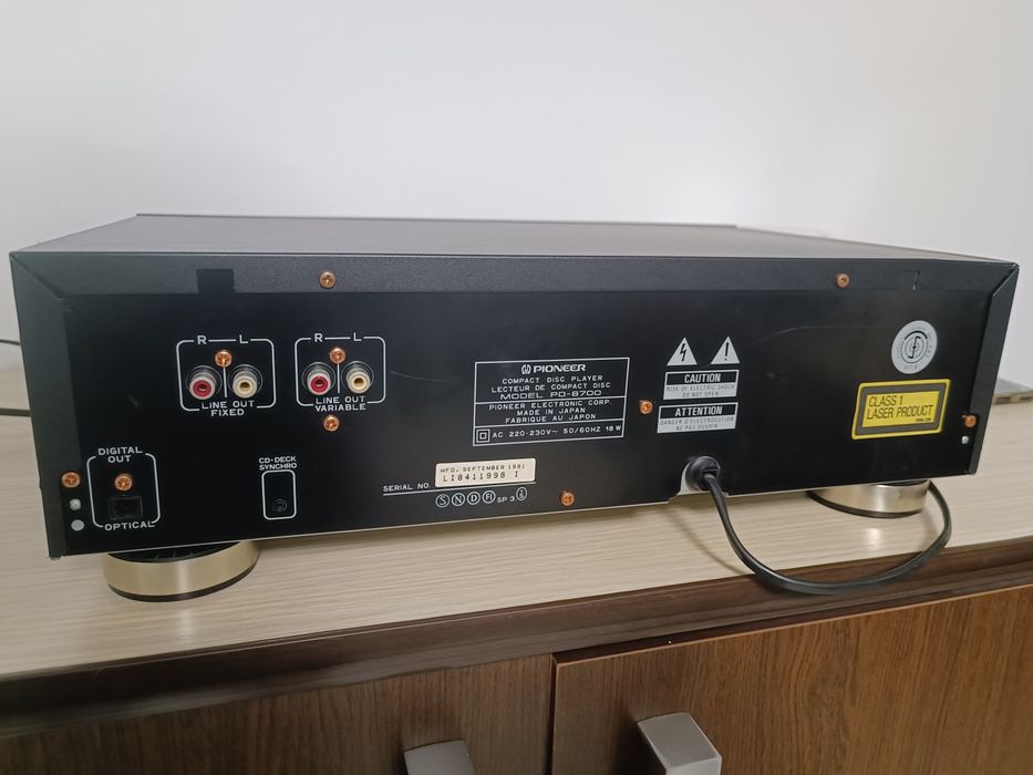 RARITATE!!! CD-Player Pioneer PD-8700 sunet audiophile