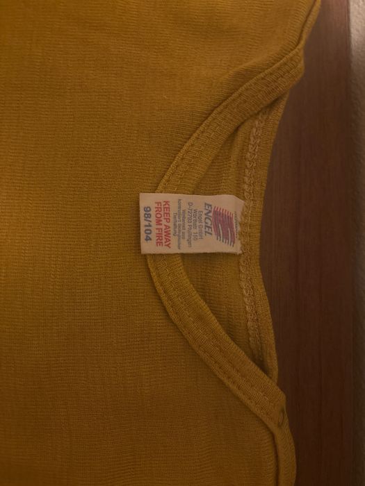 Меринос боди и жилетка детски