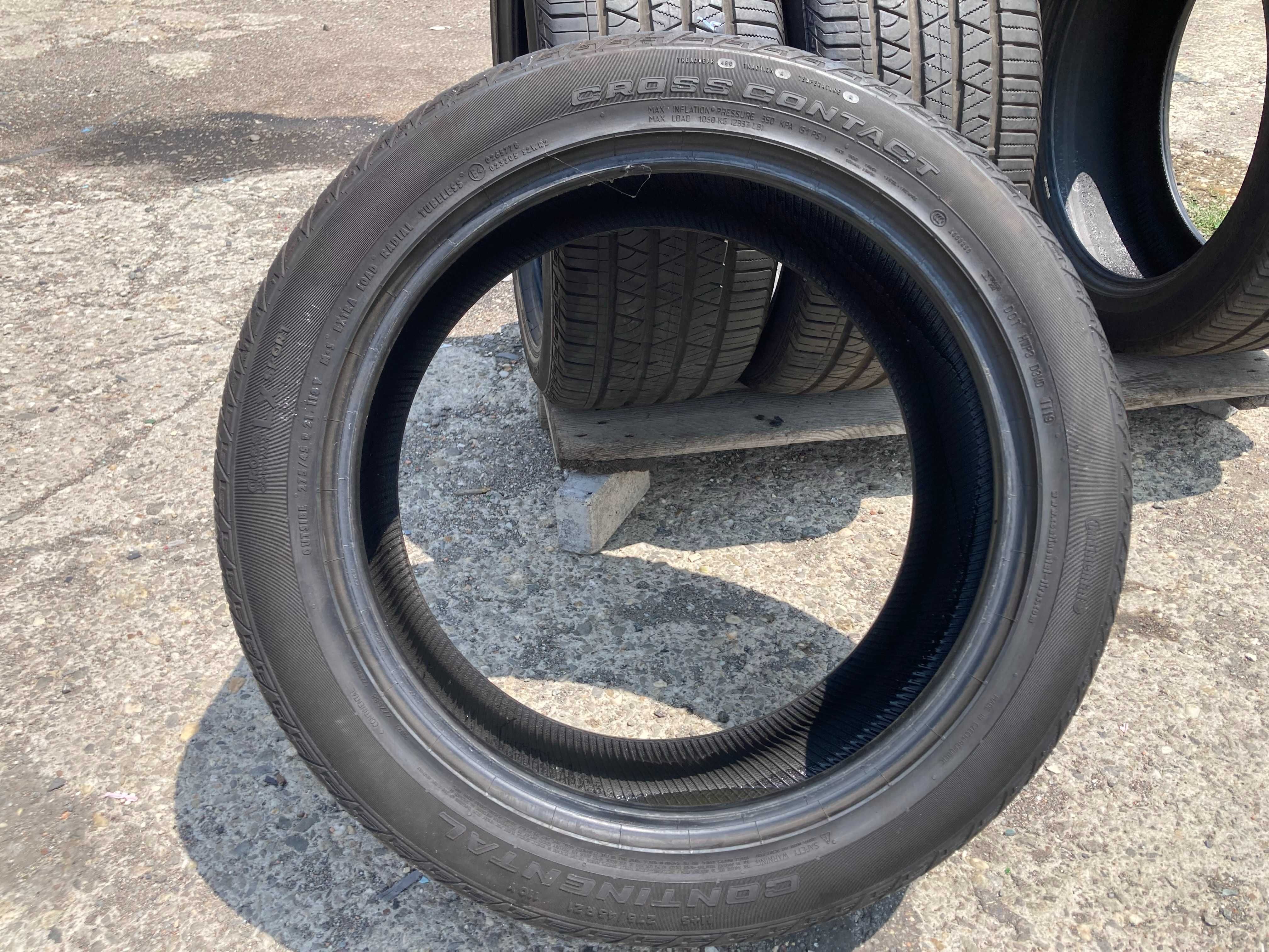 275/45/21 Continental Cross Contact 2019г 6-6,5мм