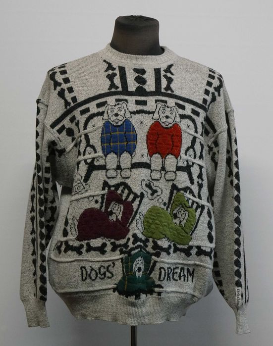 Pulover Carlo Colucci Dog Dream marimea 54