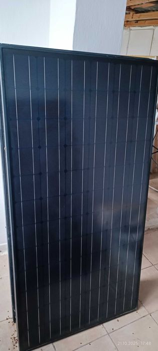 Set 6 Panouri solare fotovoltaice 200W, JF200 Rama Neagra
