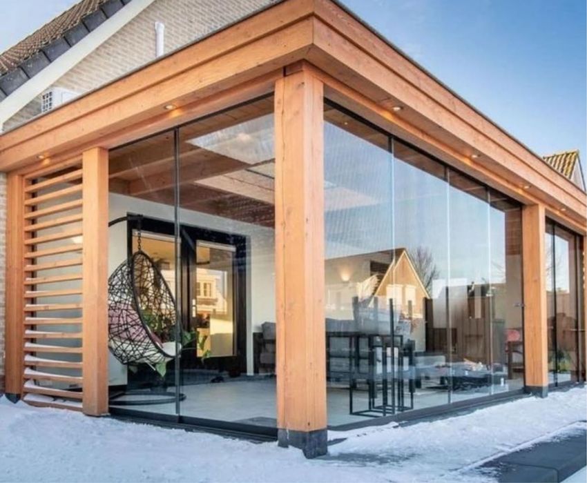 Pergole si foisoare din lemn rustic