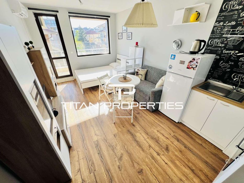 Дава се под наем Едностаен апартамент в Бургас, Сарафово - 36 кв.м за 255 € - Снимка #2