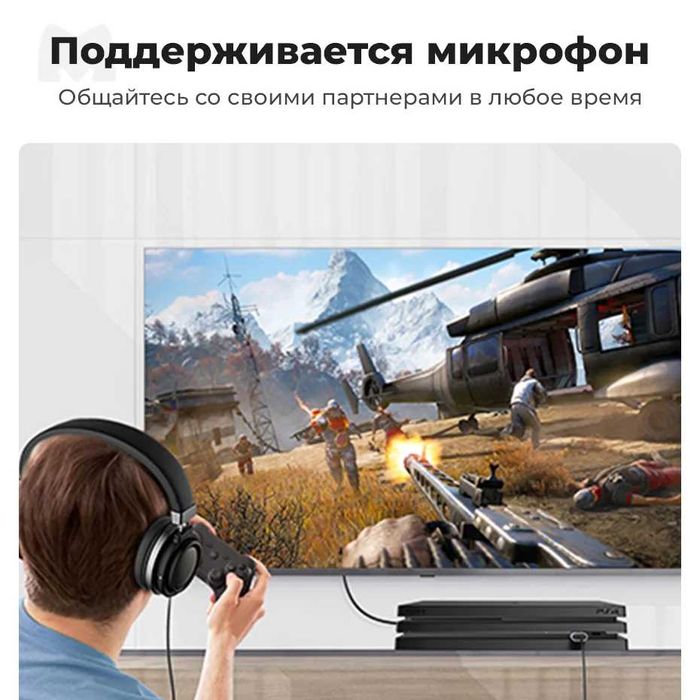 Внешняя звуковая карта UGREEN USB Sound Card CM383