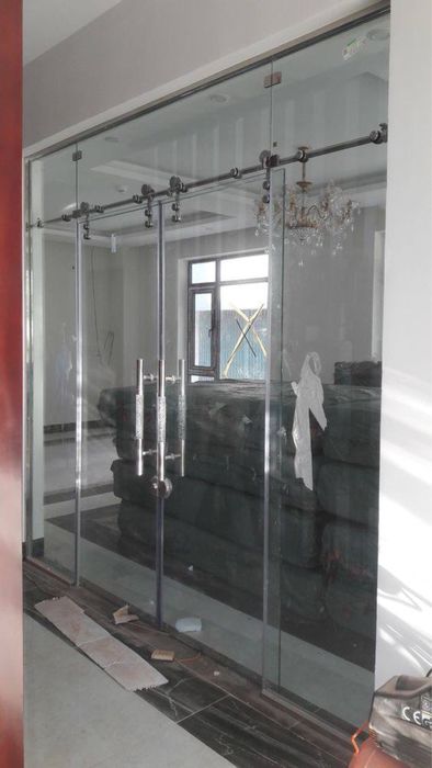 Каленное стекло 10 мм стеклянные перегородки калит ойна