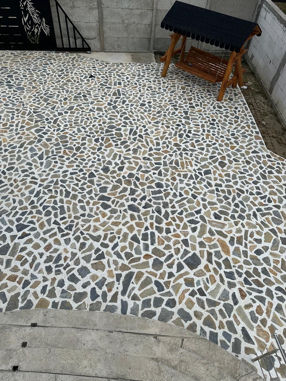 Piatra naturala cu montaj