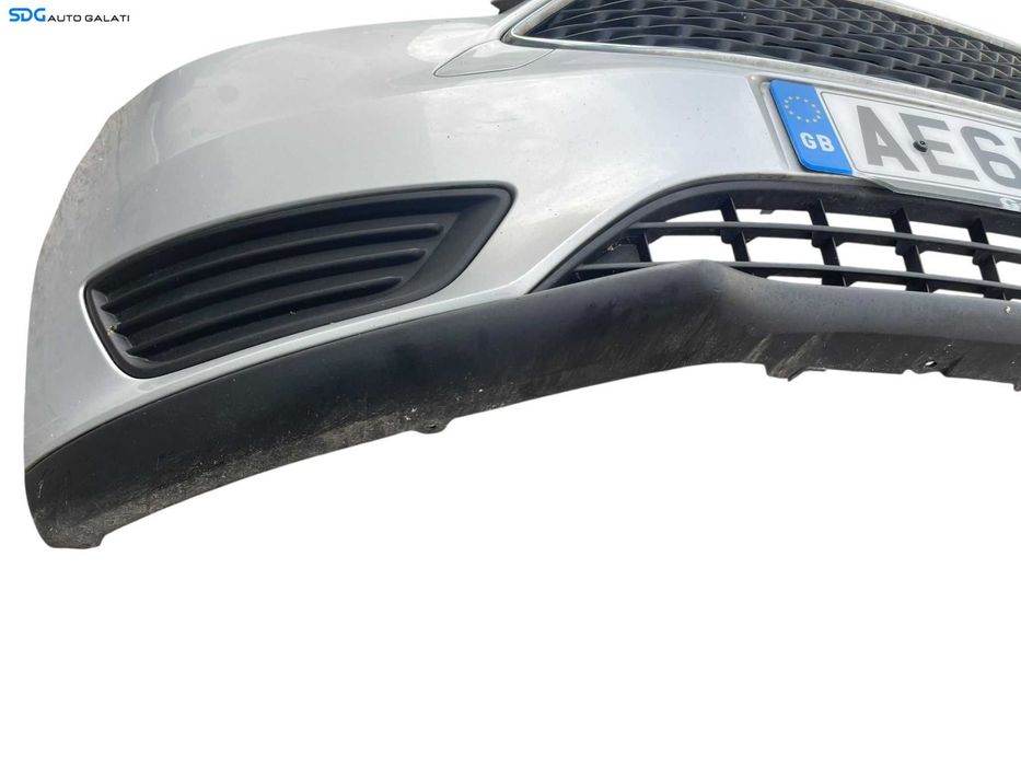 Bara Spoiler Fata Completa cu Grile Sigla si Emblema Ford Focus 3 FL Facelift 2014 - 2018 Cod F1EB-17757-A [B4400]