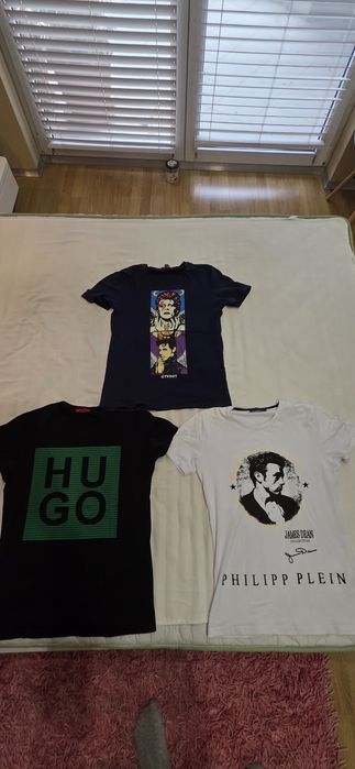 Мъжки маркови тениски,Philipp plein, Hugo, Antony morato.