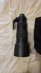 Lentilă AF-S Nikkor 200-500 mm si adaptor FTZ II