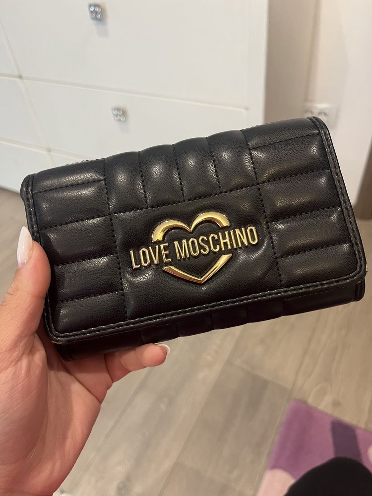 Geanta +portofel moschino noi