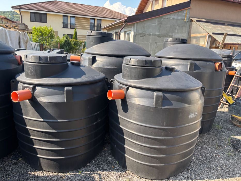 Fose septice ecologice, separatoare de grăsimi ,hidrocarburi, bazine