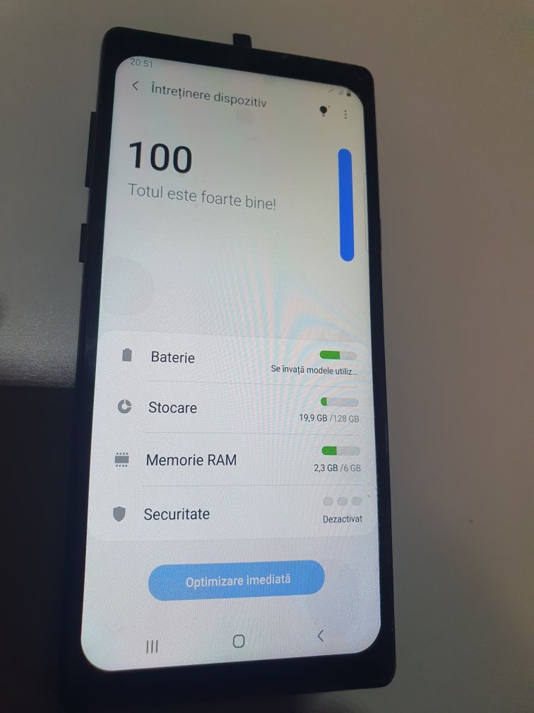 Samsung Galaxy Note 9 – 6GB RAM, 128 GB.