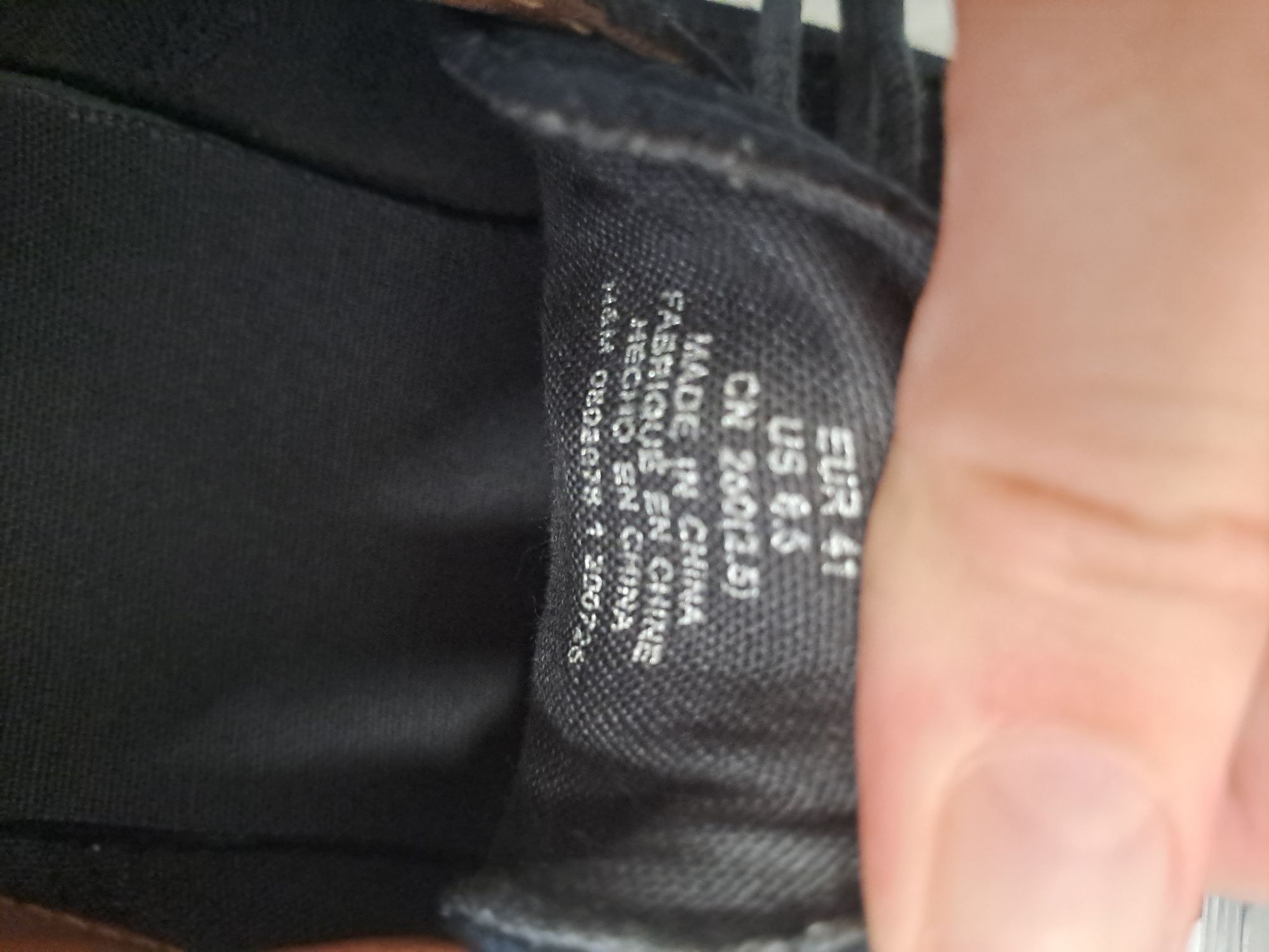 Сини велурени мъжки обувки H&M