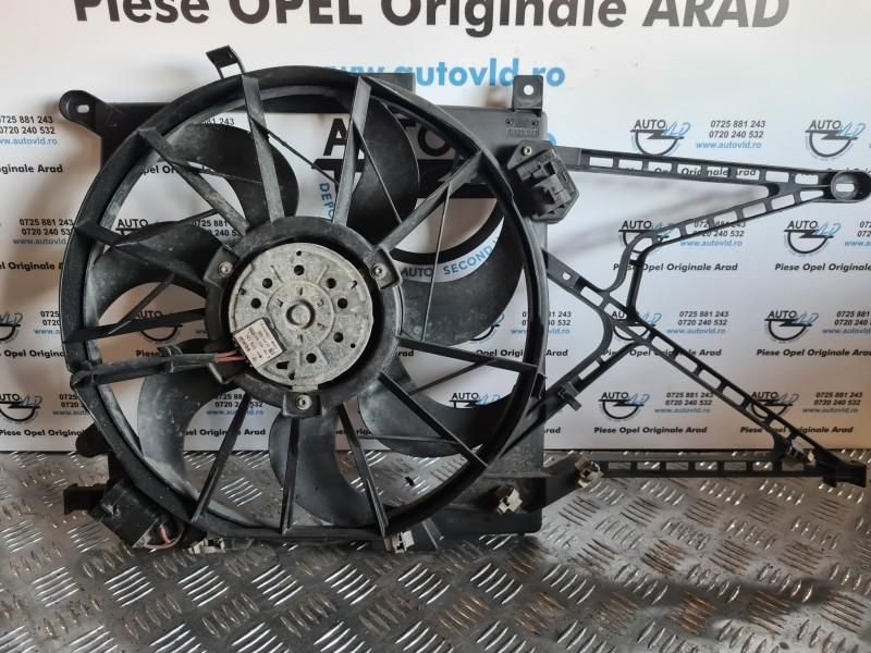 Electroventilator 4 pini funcție dubla Opel Zafira B Facelift 1.6 i;