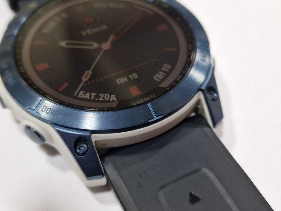 GPS Часовник Garmin Fenix 7X Sapphire Solar Mineral Blue