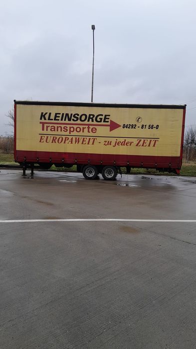 Remorca tandem 20 paleti