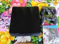 Ps4 slim  два джойстика+ игра подарък