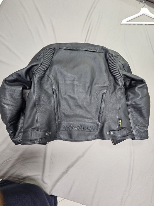 Geacă moto din piele Rebelhorn M