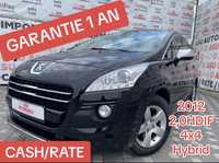 PEUGEOT 3008-06/2012-2,0 HDIF,hybrid4,AUTOMAT,4x4,GARANTIE 1 AN