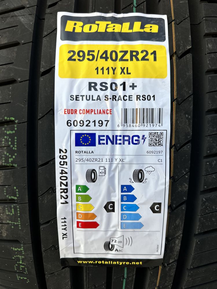 Нови летни гуми ROTALLA SETULA S-RACE RS01+ 295/40R21 111Y XL НОВ DOT