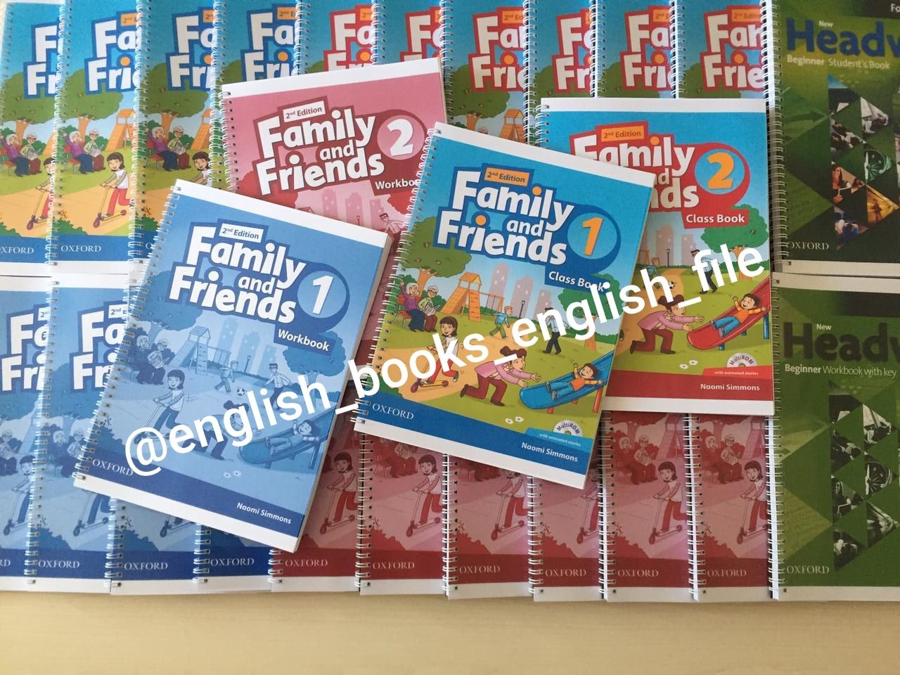 Solutions. Family and friends. English file. Английский книг