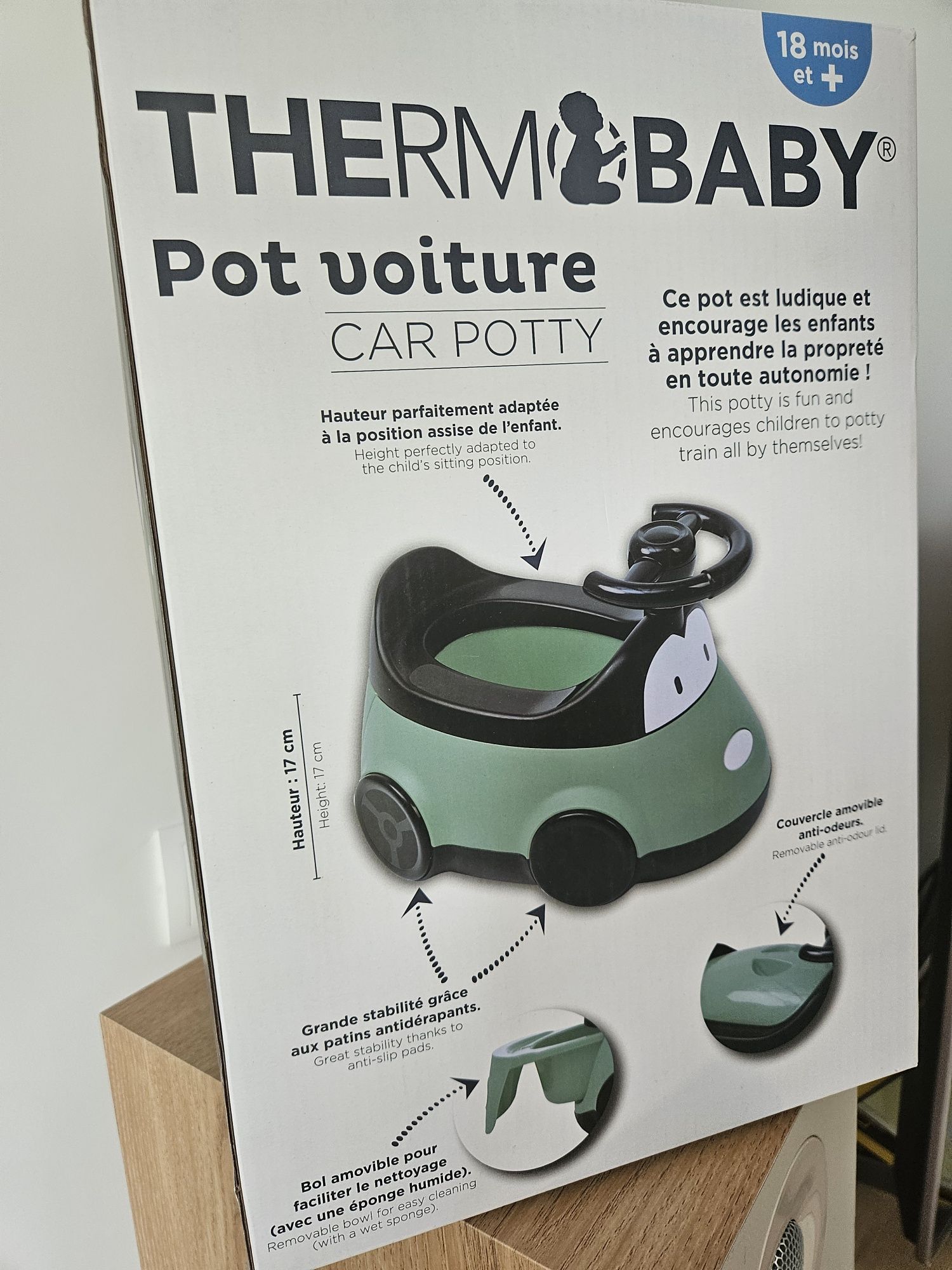 Детско гърне Кола Thermobaby car potty