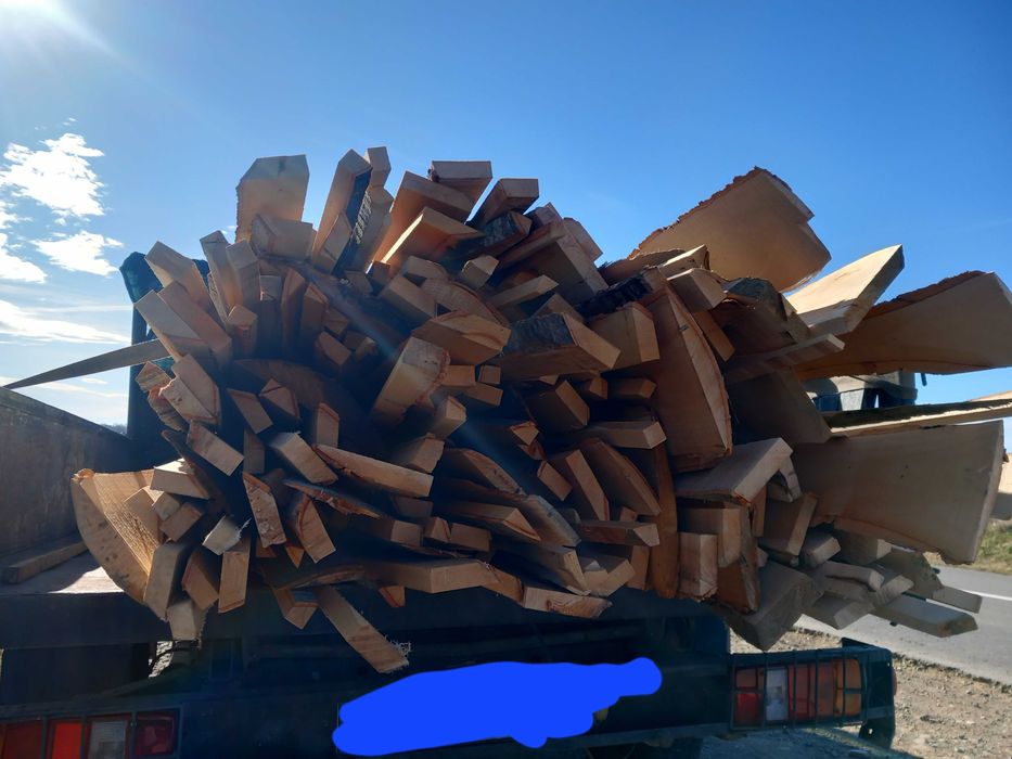 Lemne de fag lăturoaie, deșeuri pentru foc