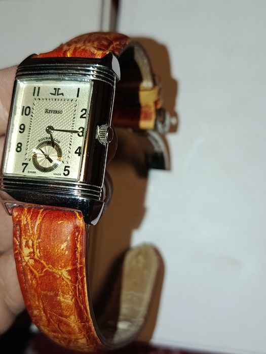 Jaeger-LeCoultre Reverso Tourbillon, Stainless Steel