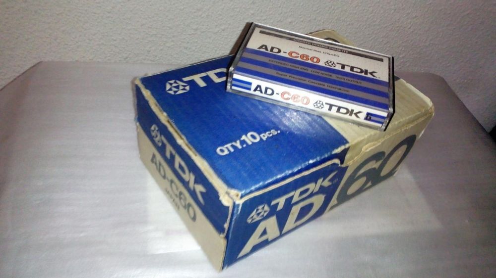 TDK AD 60 min vintage audio.