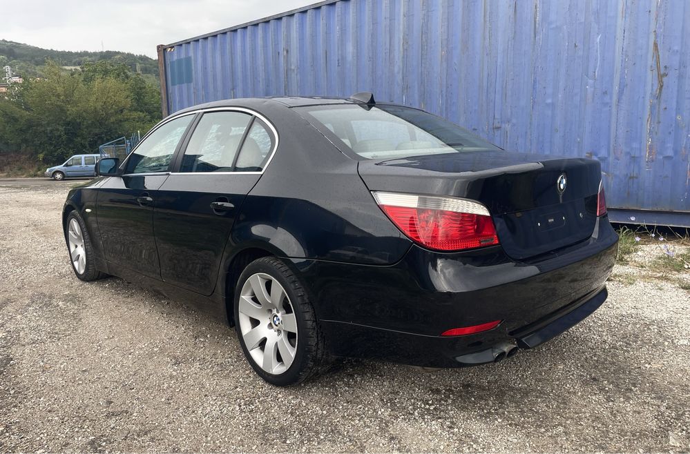 Bmw E60 525d 2.5д 177к.с ръчка  НА ЧАСТИ