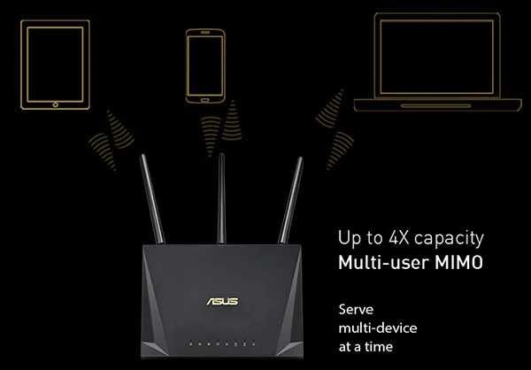 Router Wireless Asus Gigabit RT-AC1750U VPN Dual Band Nou Sigilat