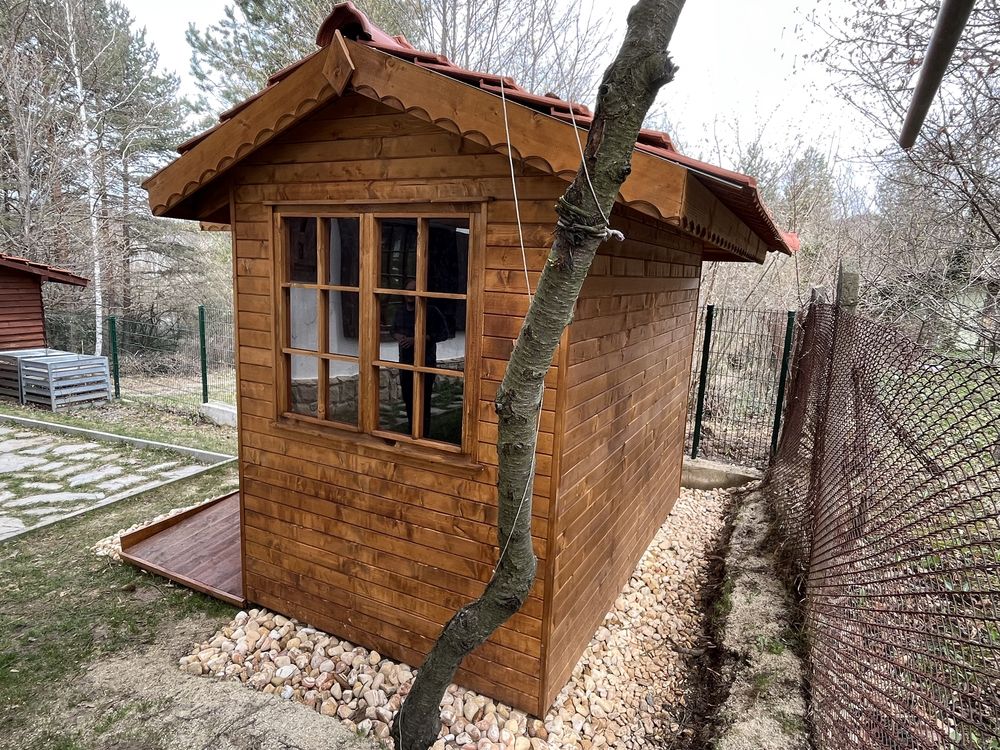 Градинска къща, къща за инструменти, бунгало, сглобяема къща, барака