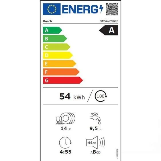Нова съдомиялна за вграждане 60 см BOSCH SMV6YCX02E