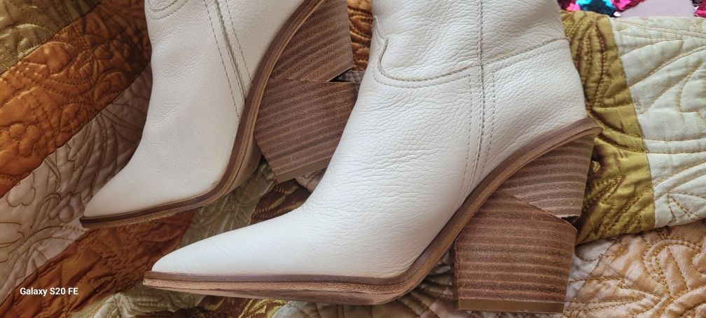 Botine 37, extraordinare piele naturala interior exterior