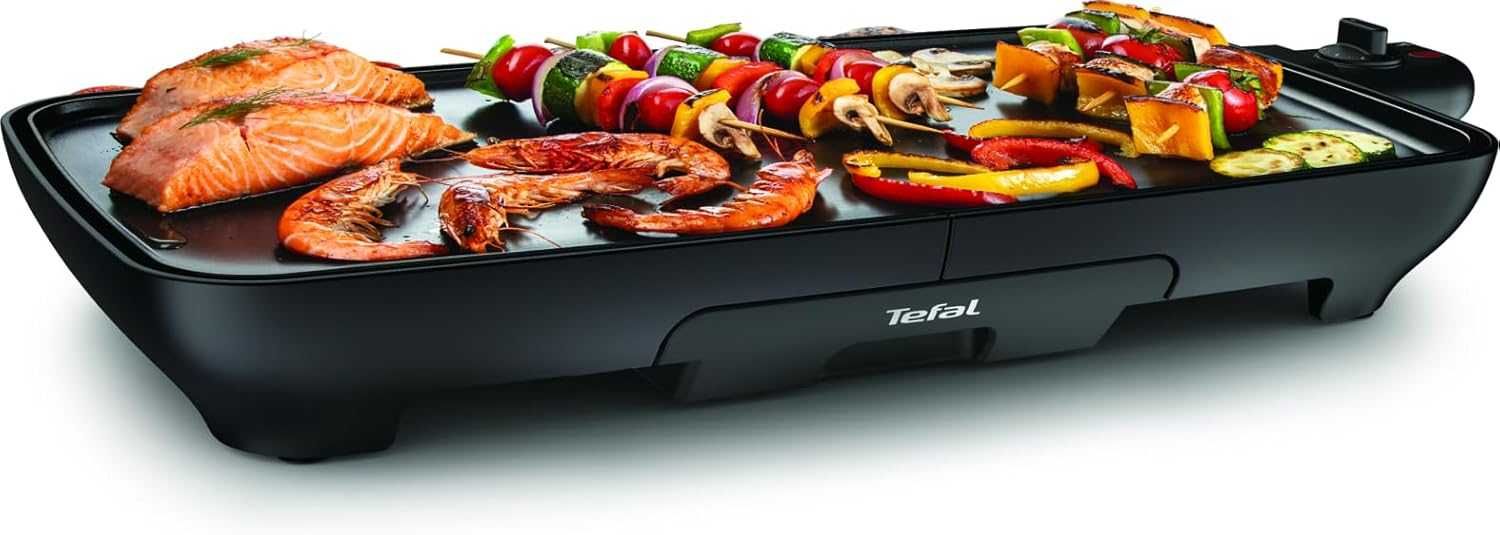 Tefal Málaga XL 2000W електрически грил с термостат CB5018, лек ДЕФЕКТ