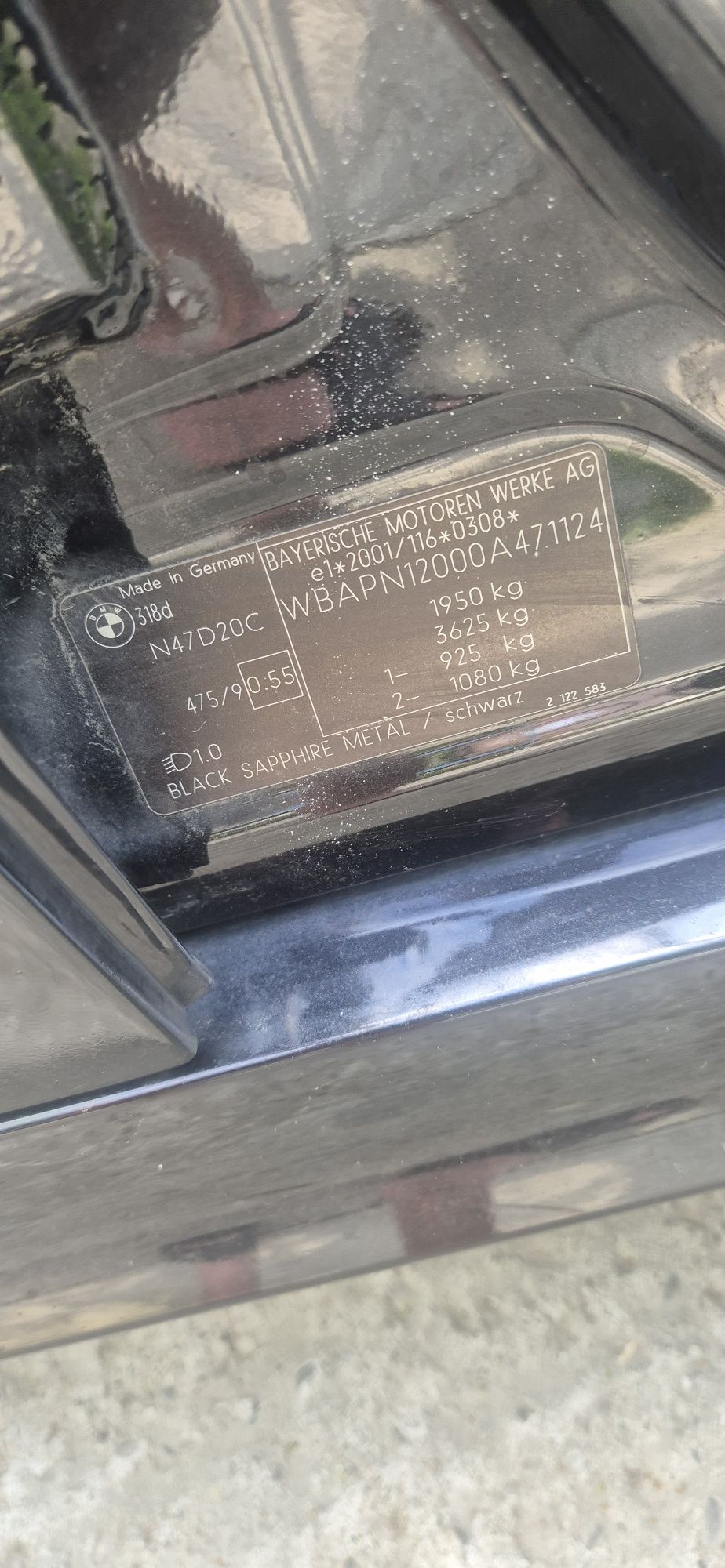 Motor bmw N47D20C 318d 143cp seria 3 e90 e91 LCI 2009