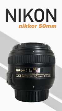 объектив nikon 50mm f/1.4g