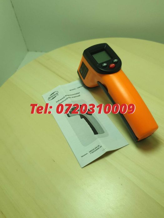 Termometru Industrial Profesional 50 380c Uni Galbennegru