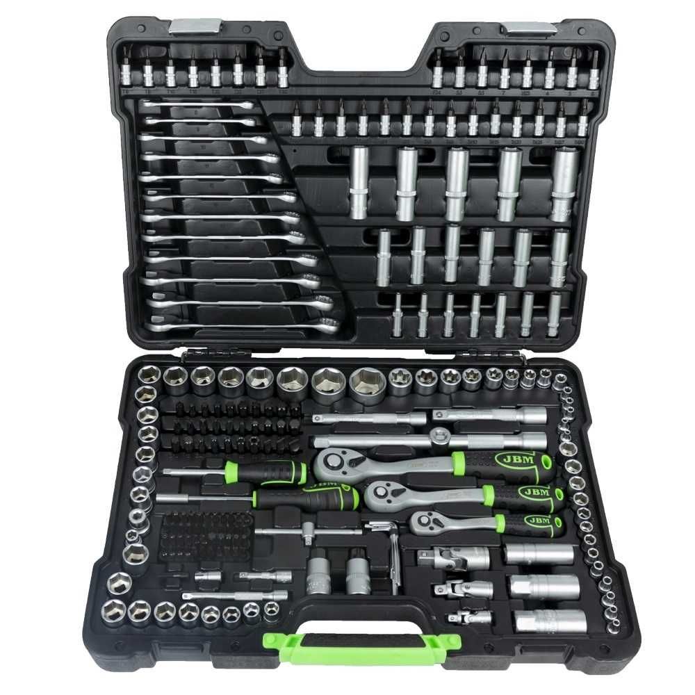 Trusa scule 216 pcs JBM Spania.Trusa tubulare 216.Trusa chei 216.