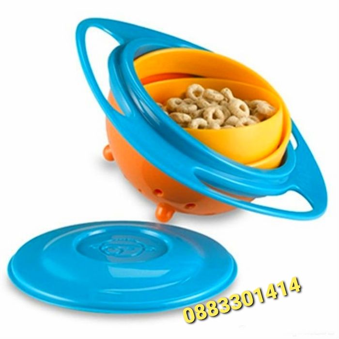 Детска купа за хранене Въртяща се на 360 градуса