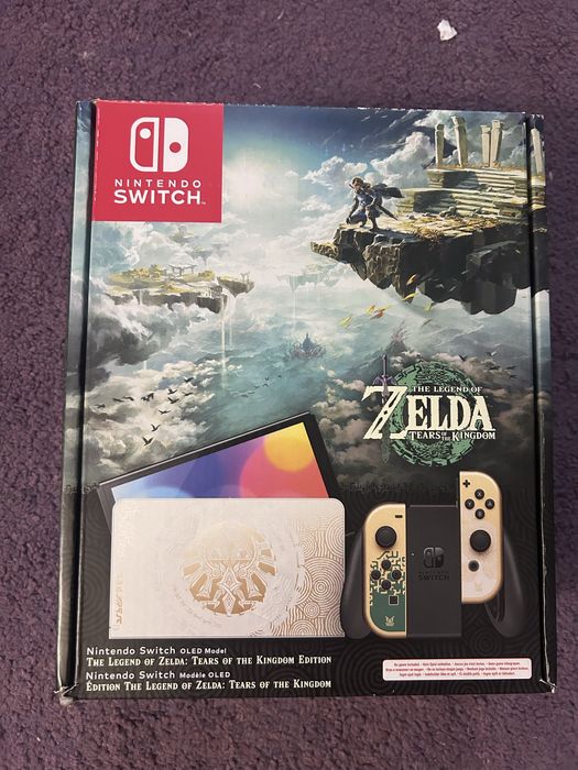 Nintendo Switch Oled Zelda Edition ca noua