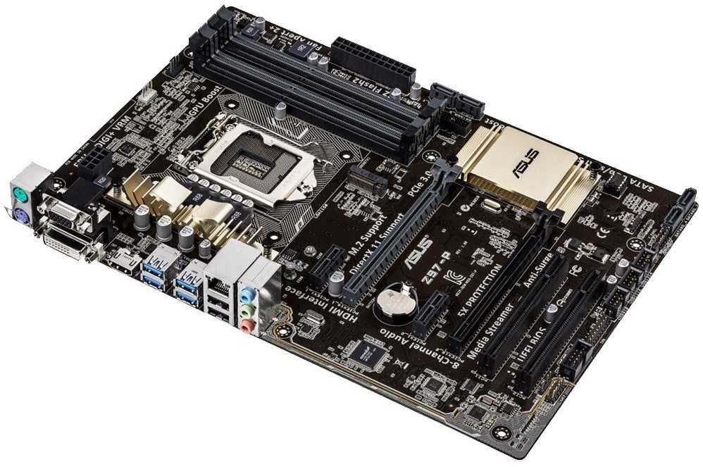 Дъно Дънна платка ASUS Z97 - P M.2 1150 DDR3 OVERCLOCK