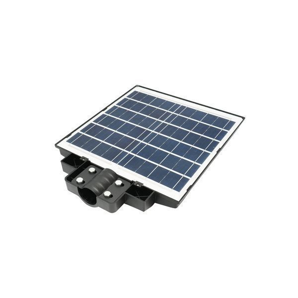 Led соларна лампа 200w за улично осветление 6500k със соларен панел, д