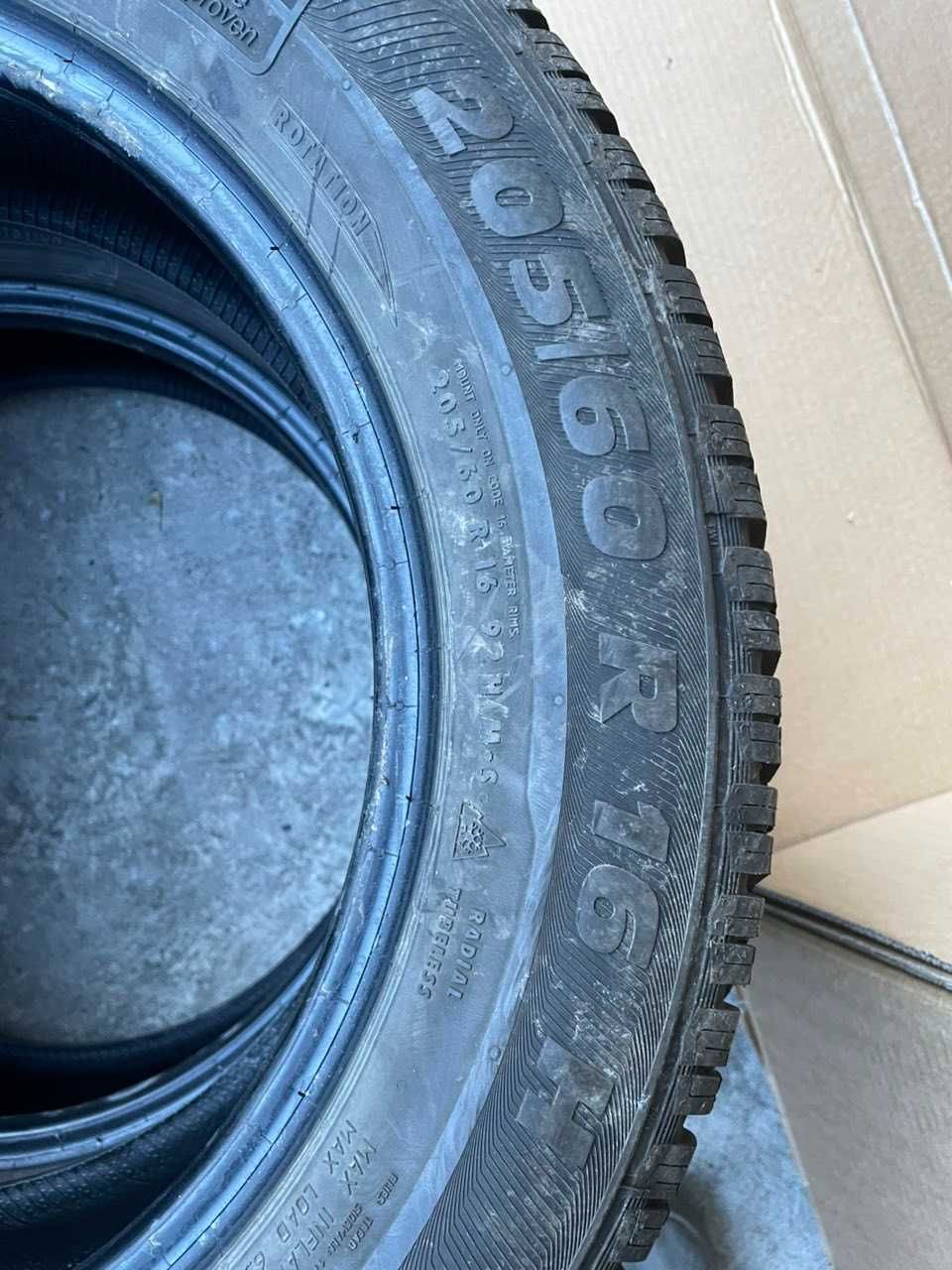 2бр Semperit 205/60/16 | 7mm