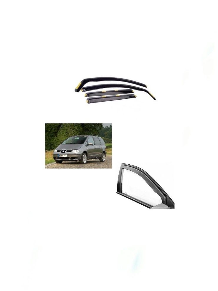 Ветробрани Seat Alhambra (1996-2010)- 4/5 врати- (4бр.)