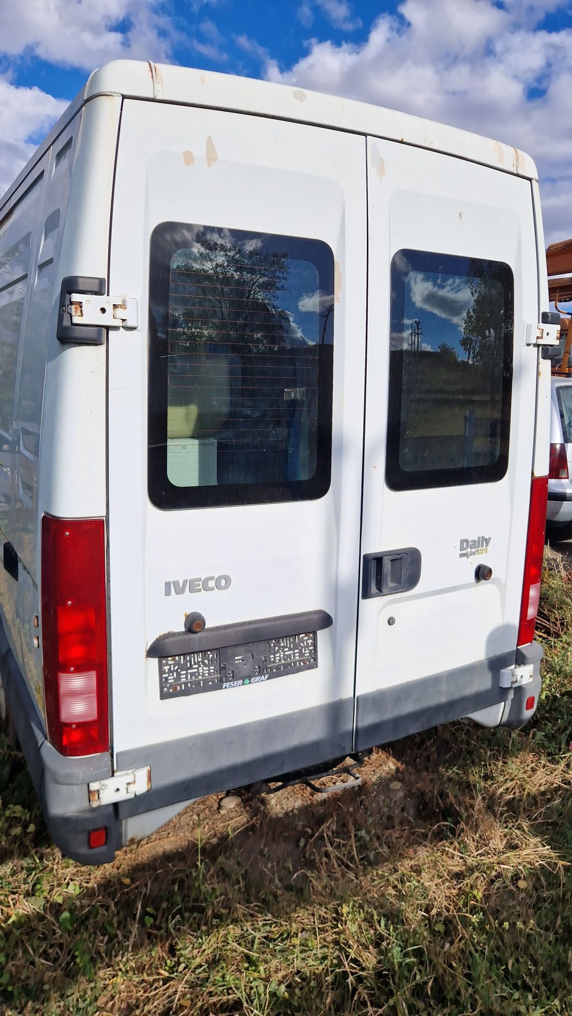 Uși spate iveco daily III CU GEAM