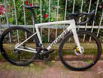 Bicicleta cursiera carbon Specialized Tarmac SL8 Di2 12V Cockpit Roval