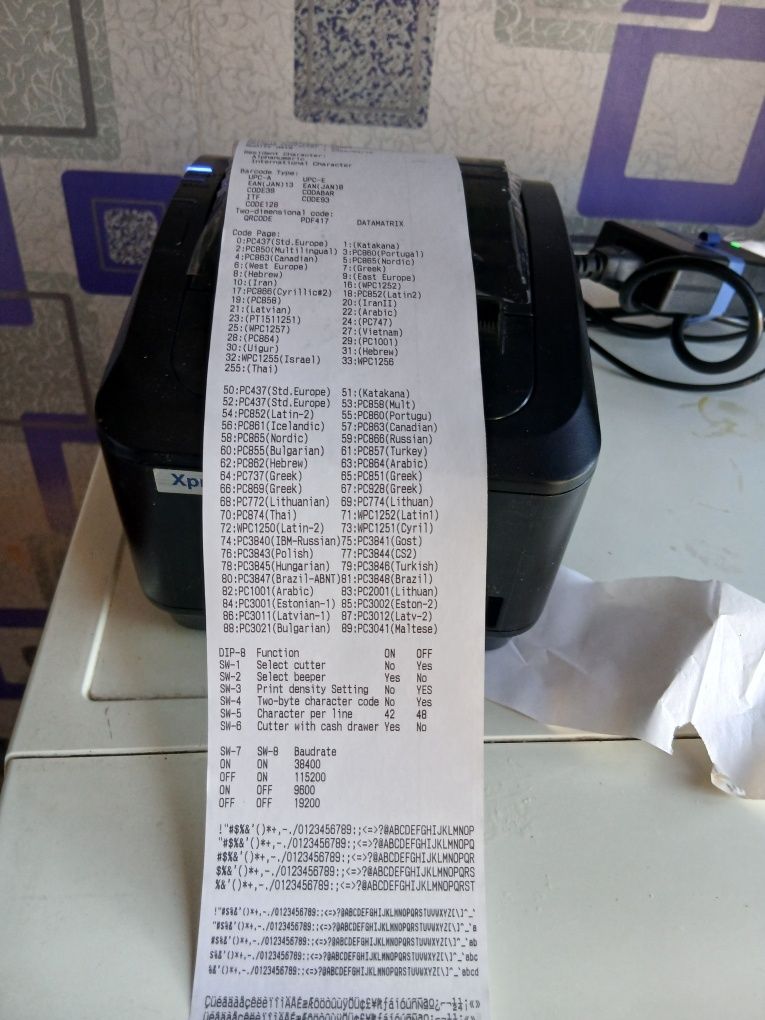 Термопринтер Xprinter ишлатилмаган